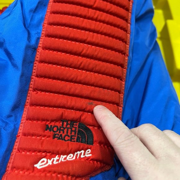 Vintage The North Face Extreme Gore-tex Ski Jacket Sz Med Blue Red Made In USA - Picture 9 of 12